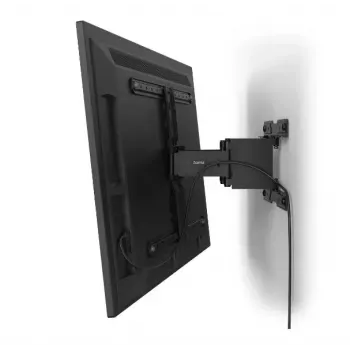 Hama Ultraslim Soporte de pared 2,29 m Negro Máx 50 kg VESA 600x400