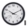 Hama Malta Reloj de cuarzo circular Negro
