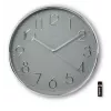 Hama Corsica Reloj de cuarzo redondo Gris, Plata