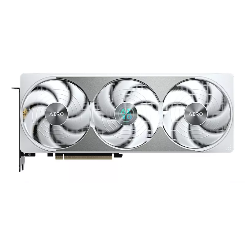 GIGABYTE GeForce RTX 5080 AERO OC SFF 16G tarjeta gráfica - 16 GB GDDR7, 256 Bit, PCI-E 5.0, 2730 MHz frecuencia de núcleo, 3 x DisplayPort, 1 x HDMI, GV-N5080AERO OC-16GD