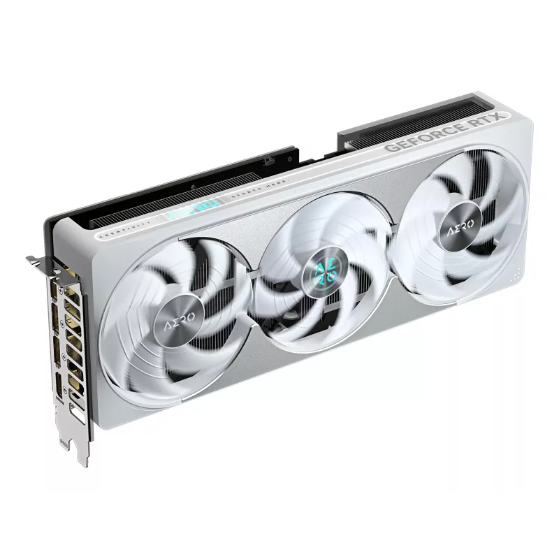 GIGABYTE GeForce RTX 5080 AERO OC SFF 16G tarjeta gráfica - 16 GB GDDR7, 256 Bit, PCI-E 5.0, 2730 MHz frecuencia de núcleo, 3 x DisplayPort, 1 x HDMI, GV-N5080AERO OC-16GD