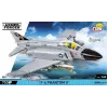 Cobi Blocks Armed Force F-4 Phantom II modelo, set de construcción de 703 piezas
