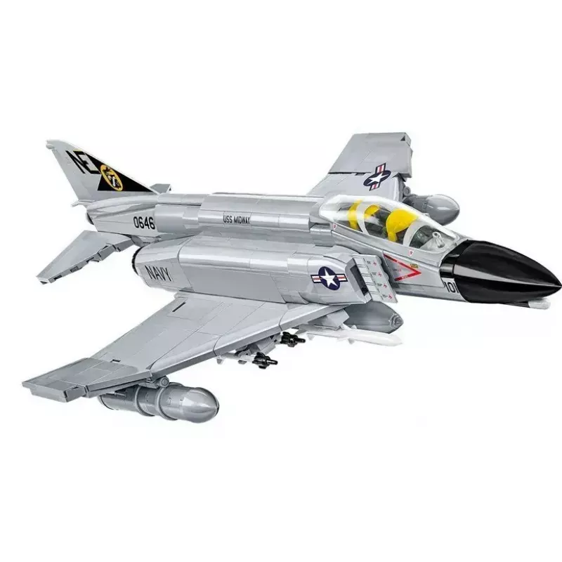 Cobi Blocks Armed Force F-4 Phantom II modelo, set de construcción de 703 piezas