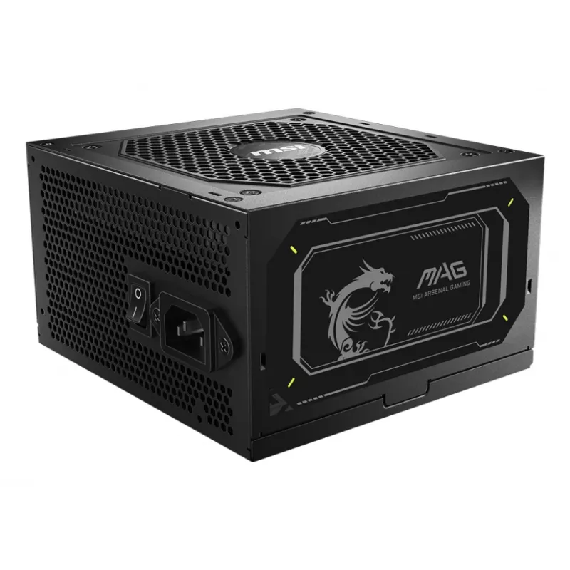 MSI MAG A750GL PCIE5 II fuente de alimentación 750 W 20+4 Pin ATX ATX Negro