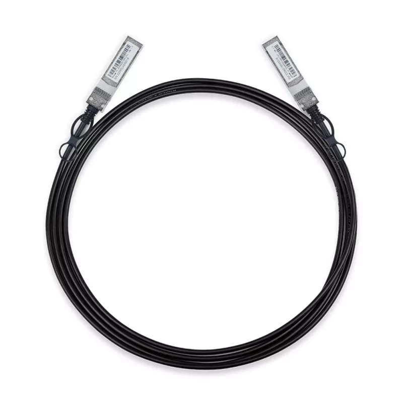TP-Link Cable Direct Attach SFP+ 10G de 3 metros, 3 m, DAC, SFP+, SFP+