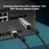 TP-Link Cable Direct Attach SFP+ 10G de 3 metros, 3 m, DAC, SFP+, SFP+