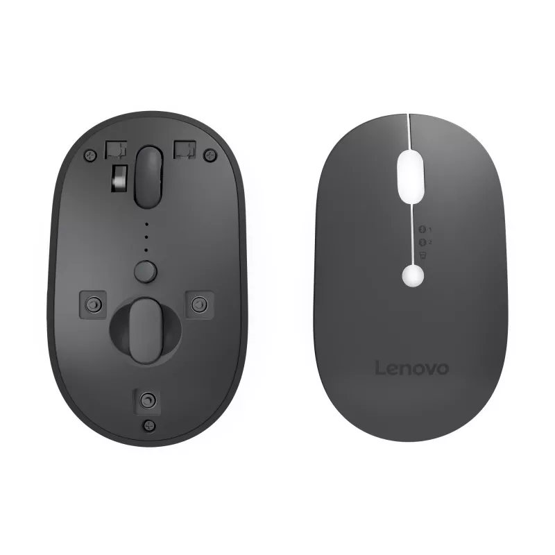 Lenovo 4Y51R29290 Ratón universal ambidiestro Bluetooth + USB Type-C óptico 2400 DPI