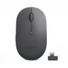 Lenovo 4Y51R29290 Ratón universal ambidiestro Bluetooth + USB Type-C óptico 2400 DPI