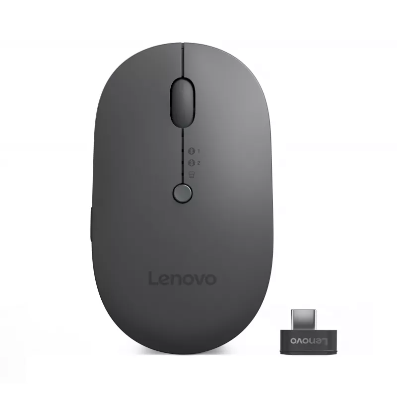 Lenovo 4Y51R29290 Ratón universal ambidiestro Bluetooth + USB Type-C óptico 2400 DPI