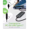 ICY BOX IB-1808MCT-CU31 Carcasa SSD Negra M.2