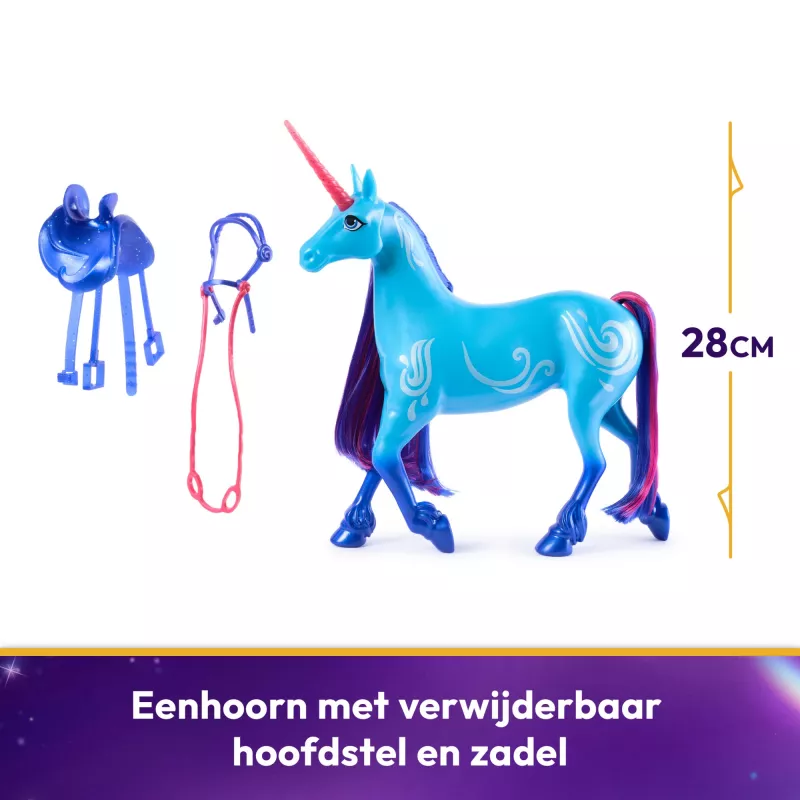 Spin Master Unicorn Academy 6067376 figura del unicornio River, a partir de 4 años