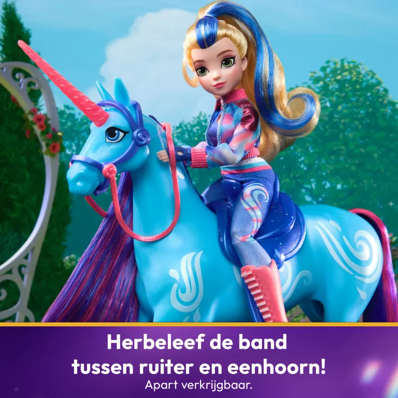 Spin Master Unicorn Academy 6067376 figura del unicornio River, a partir de 4 años