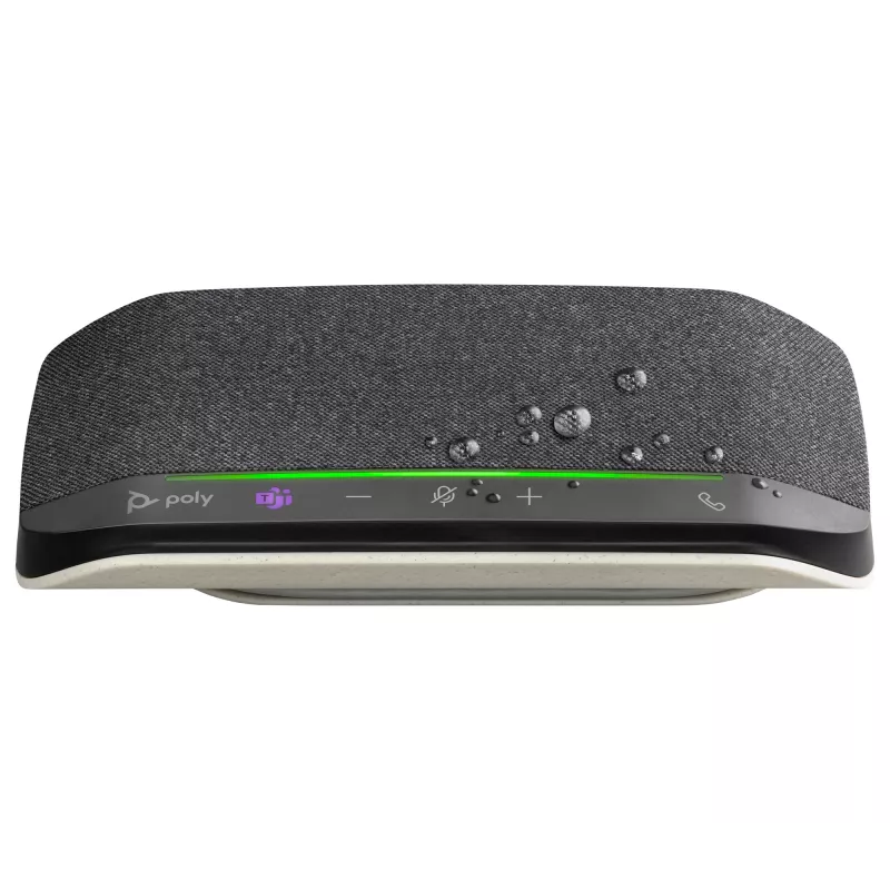 HP Poly Sync 10 USB-A USB-C Altavoz de conferencia, PC, Plata, 0.715 m, IP64, Windows 10, Windows 11, MacOS