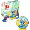 Ravensburger Puzle 3D Ball Disney Stitch, 72 piezas