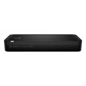 HP Poly 45W 2,5 Gbit/s adaptador PoE++ con imanes / cable CAT6A de 0,23 m con cable de alimentación