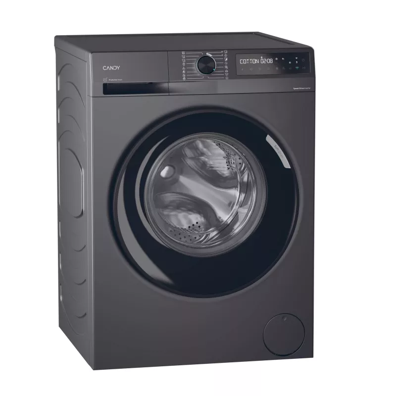 Lavadora Candy BR 410B8G-S de carga frontal 10 kg 1400 rpm antracita