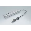 i-tec Hub de carga metálico USB-C/USB-A de 7 puertos (3x USB-C, 4x USB-A)