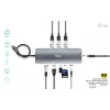 i-tec Docking station nano metálica USB-C 4K HDMI LAN con Power Delivery 100 W + cargador universal 100 W