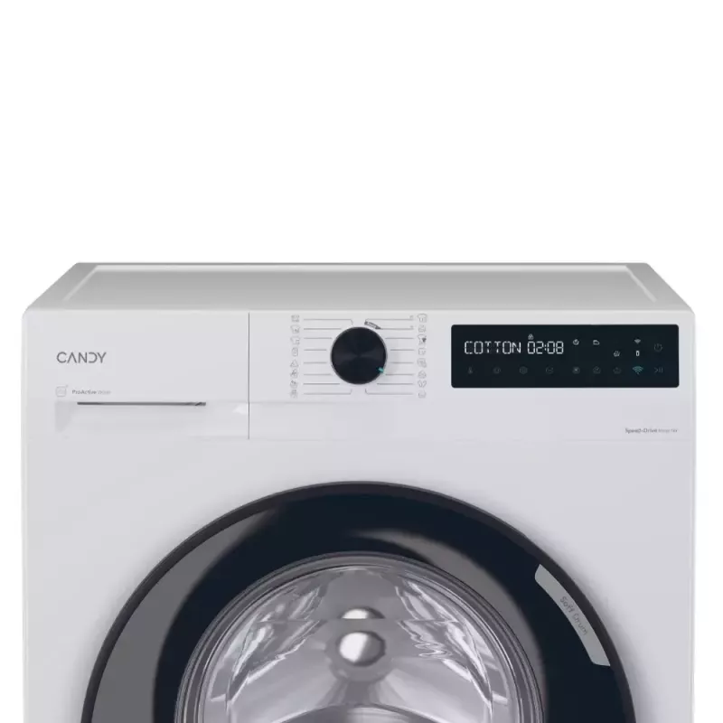 Lavadora Candy BR 410B8-S de carga frontal 10 kg 1400 rpm blanca