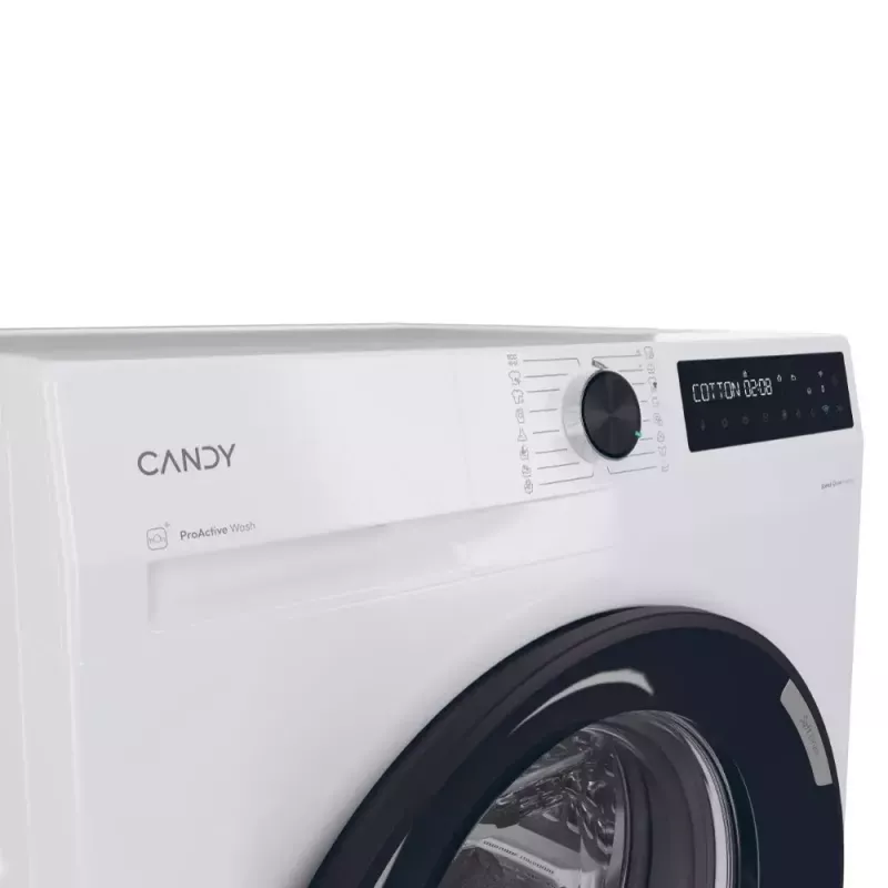 Lavadora Candy BR 410B8-S de carga frontal 10 kg 1400 rpm blanca