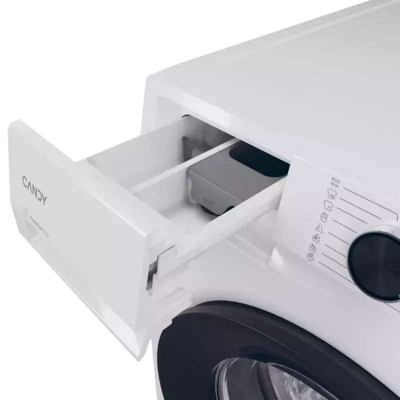 Lavadora Candy BR 410B8-S de carga frontal 10 kg 1400 rpm blanca