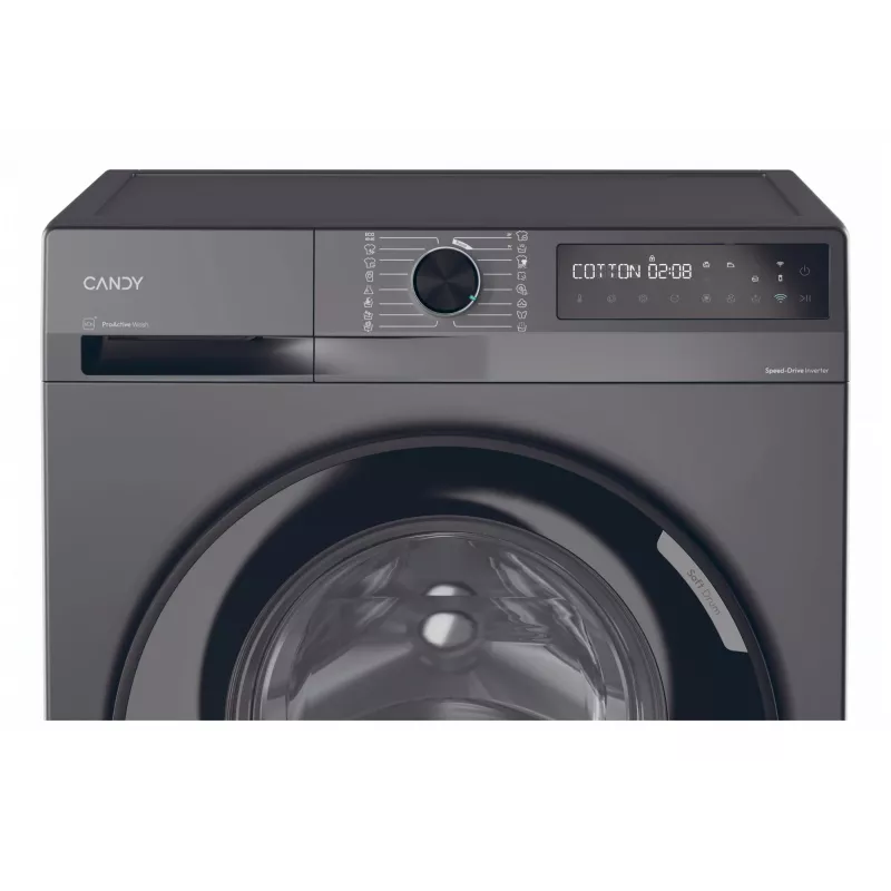 Lavadora Candy BR 48B6G-S de carga frontal 8 kg 1400 rpm antracita