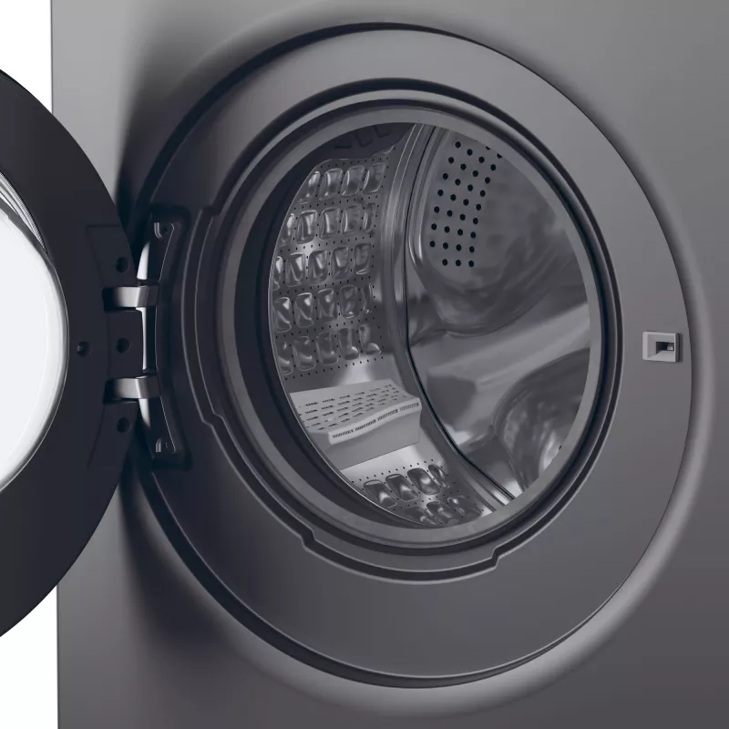 Lavadora Candy BR 48B6G-S de carga frontal 8 kg 1400 rpm antracita
