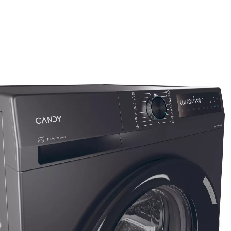Lavadora Candy BR 48B6G-S de carga frontal 8 kg 1400 rpm antracita