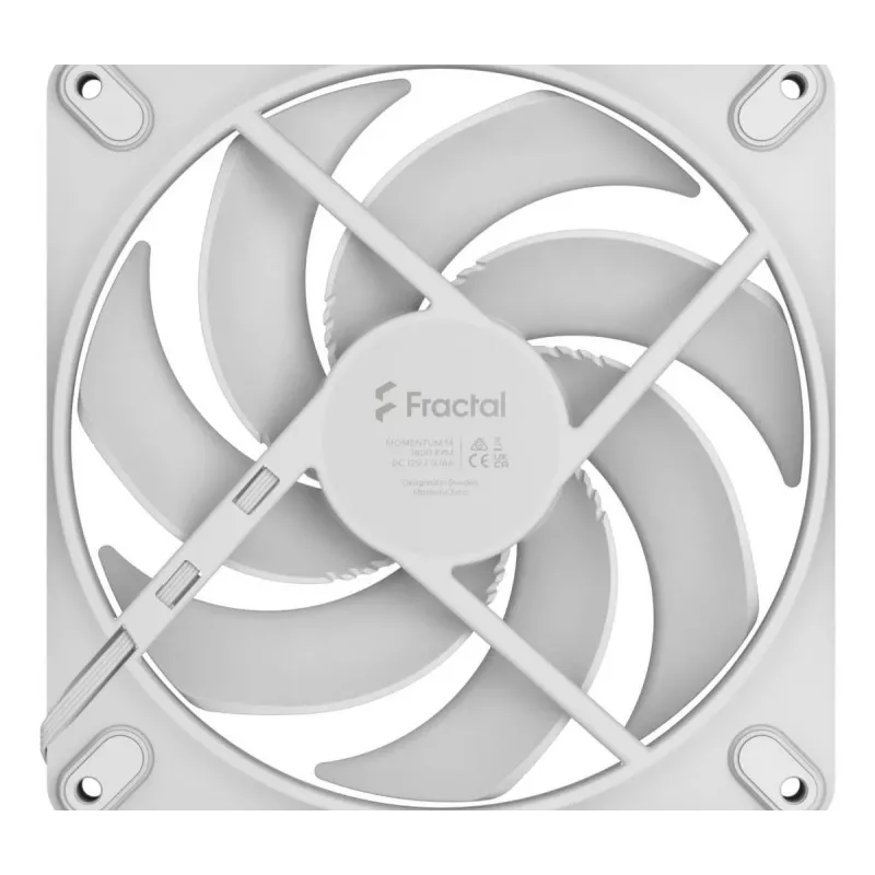 FRACTAL DESIGN Ventilador Momentum 14 blanco