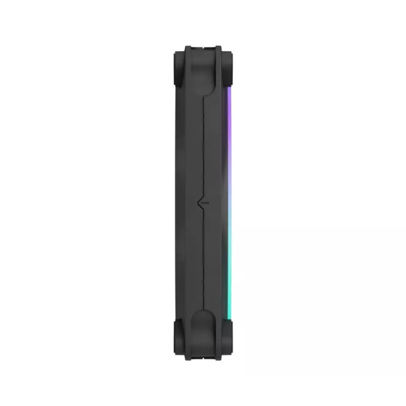 FRACTAL DESIGN Ventilador Momentum 14 RGB pack de 3 negro