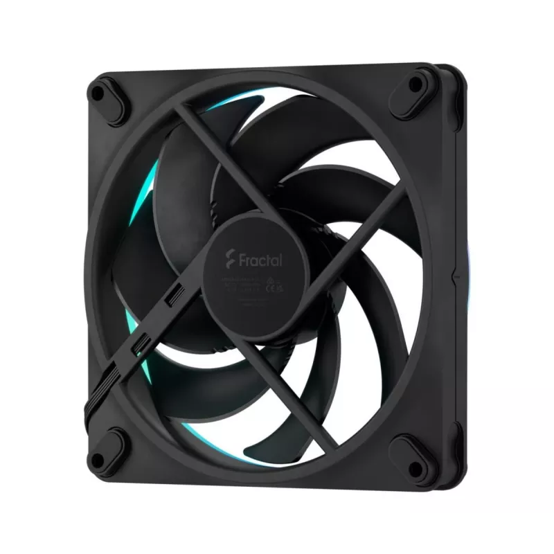 FRACTAL DESIGN Ventilador Momentum 14 RGB pack de 3 negro