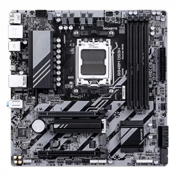 Placa base GIGABYTE B840M DS3H - CPU AMD Ryzen 9000, VRM de 8+2+2 fases, hasta 8200 MHz DDR5, 2x PCIe 4.0 M.2, LAN 2,5 GbE, USB 3.2 Gen 1