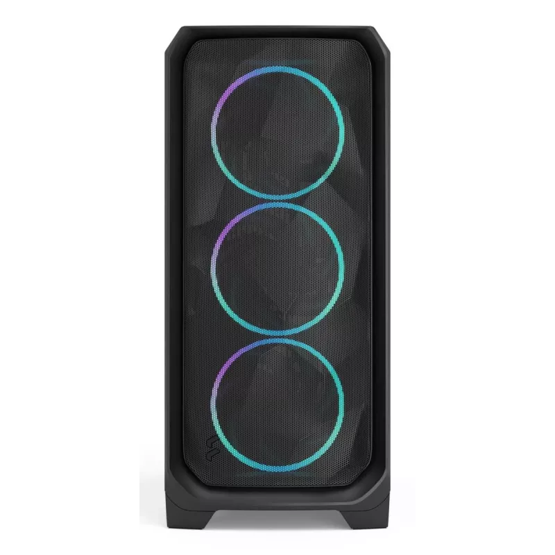 Caja de PC Fractal Design Meshify 3 Negra RGB TG Light Tint ATX