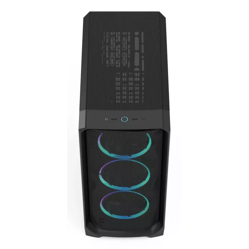 Caja de PC Fractal Design Meshify 3 Negra RGB TG Light Tint ATX