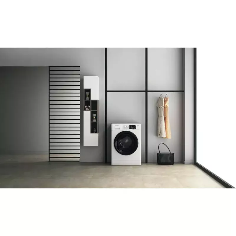 Lavadora-secadora Whirlpool FFWDD1076258B de libre instalación carga frontal Blanca