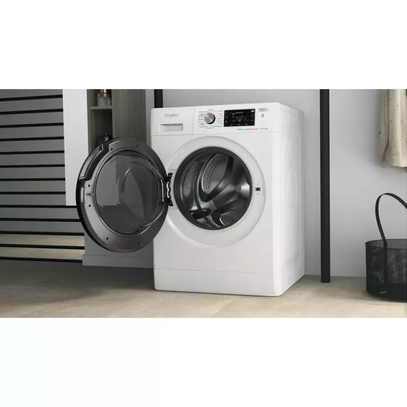 Lavadora-secadora Whirlpool FFWDD1076258B de libre instalación carga frontal Blanca