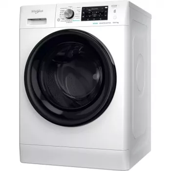 Lavadora-secadora Whirlpool FFWDD1076258B de libre instalación carga frontal Blanca