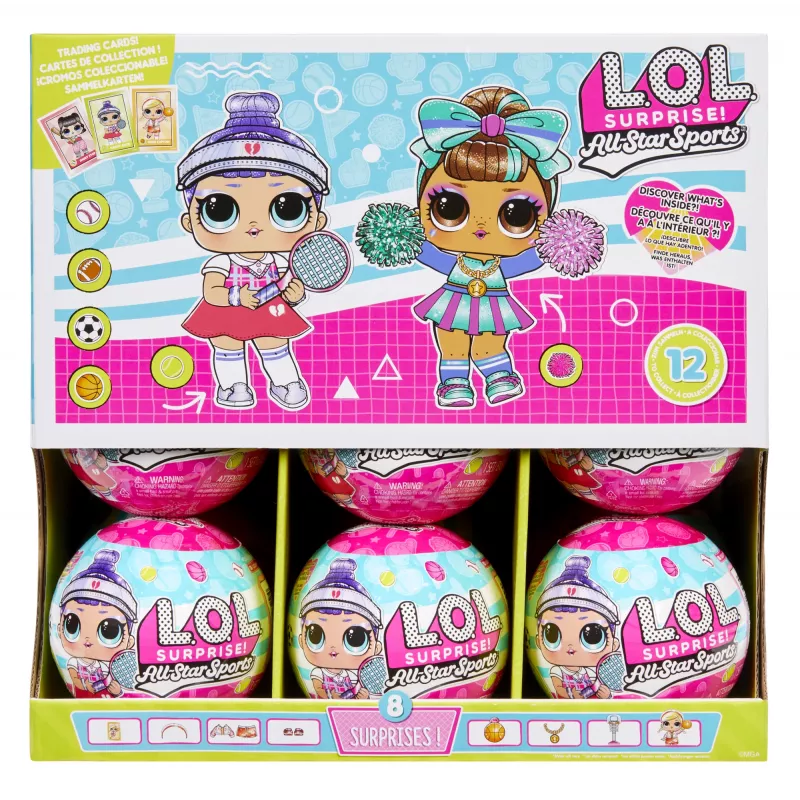 L.O.L. Surprise All Star Sports Vault Tot Asst en PDQ