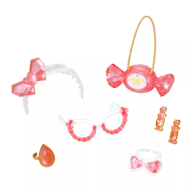 MGA Rainbow High Creative Crystals muñeca Bella 121367, a partir de 8 años