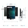 BenQ RD240Q monitor de ordenador 61,2 cm (24,1 inch) 2560 x 1600 píxeles WQXGA LCD negro