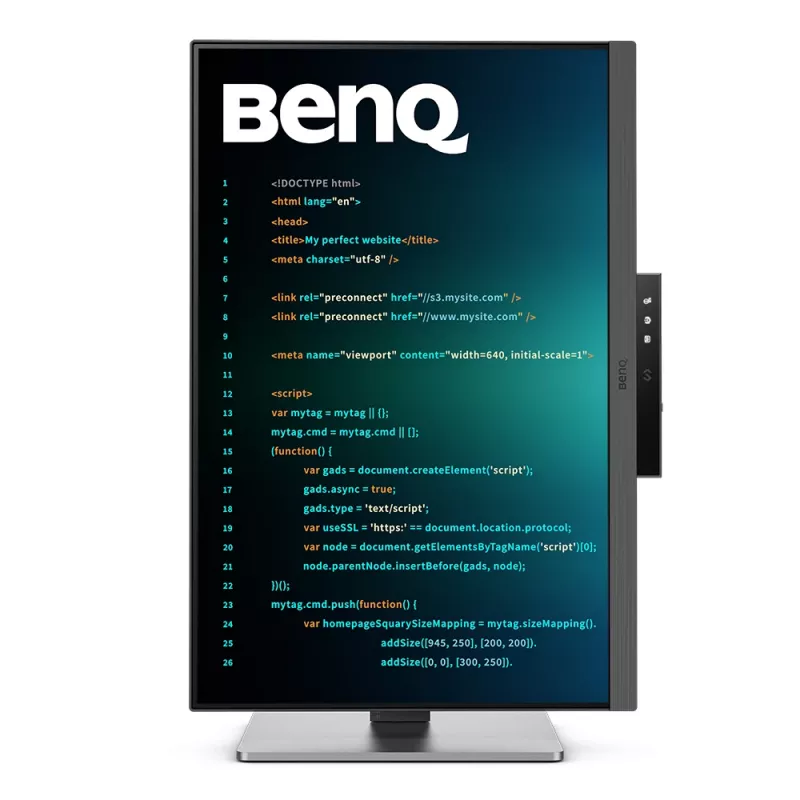BenQ RD240Q monitor de ordenador 61,2 cm (24,1 inch) 2560 x 1600 píxeles WQXGA LCD negro