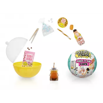 Miniverse Make It Mini Foods: Cafe en PDQ Serie 4, 8 años, multicolor, plástico