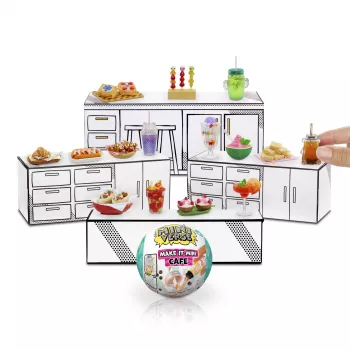 Miniverse Make It Mini Foods: Cafe en PDQ Serie 4, 8 años, multicolor, plástico