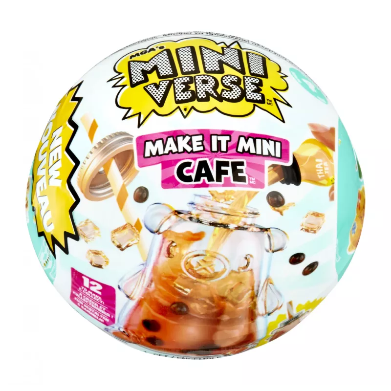 Miniverse Make It Mini Foods: Cafe en PDQ Serie 4, 8 años, multicolor, plástico