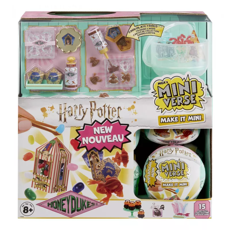 Miniverse Make It Mini Harry Potter Honeydukes en PDQ, 8 años, multicolor, plástico