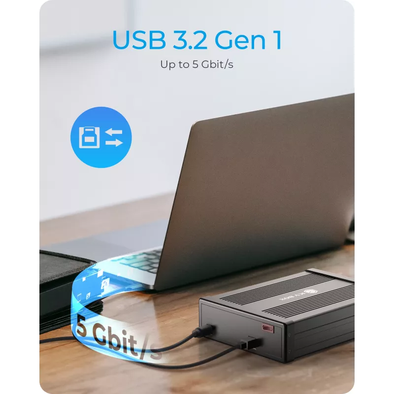 ICY BOX IB-525-U3 carcasa para unidad óptica 13,3 cm (5,25
