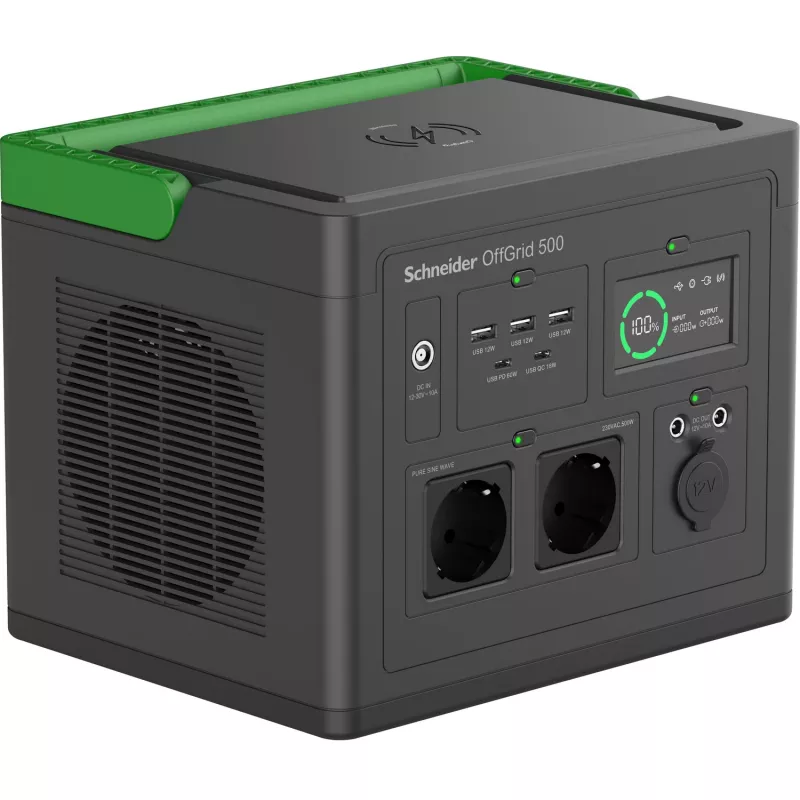 APC PPS500-GR estación de energía portátil de iones de litio (Li-Ion) 749 W 5,5 kg