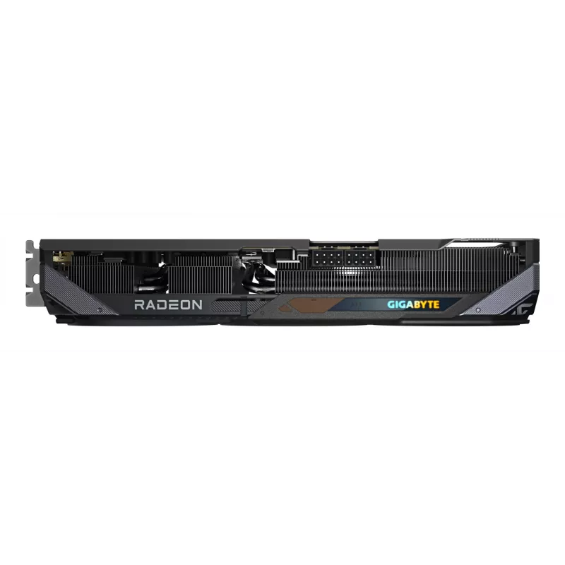 Gigabyte Radeon RX 9070 GAMING OC 16G GV-R9070GAMING OC-16GD tarjeta gráfica, 16 GB GDDR6, 256 bits, PCIe 5.0, 2700 MHz, 2x HDMI, 2x DisplayPort, 3 ventiladores