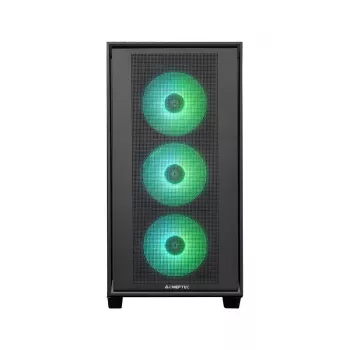 Chieftec GS-03B-OP caja de ordenador semitorre negra