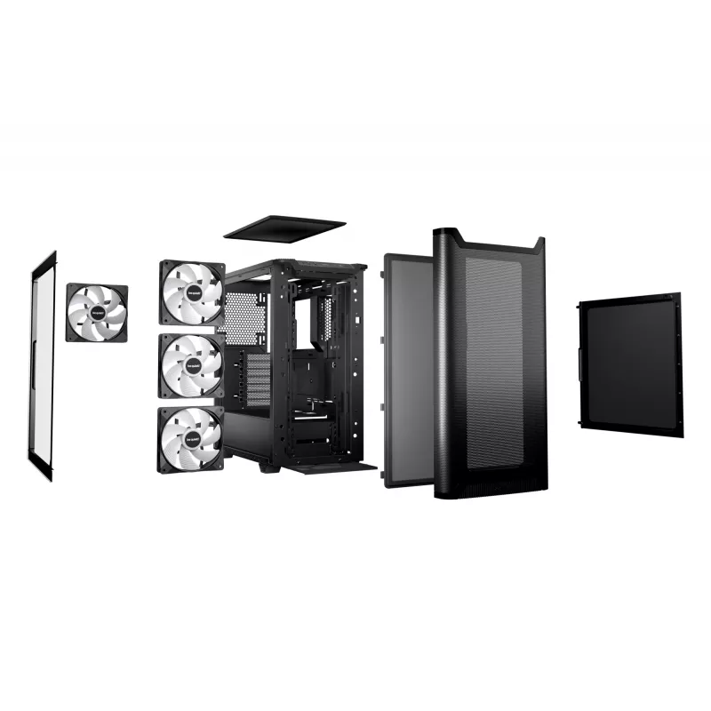 Caja de PC be quiet! Pure Base 501 DX negra semitorre